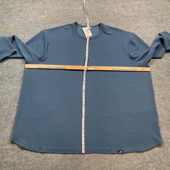 One Bone Shirt Mens 7 Big Tall Cadet Long Sleeve Crew Neck Stretch Moisture Wick - Picture 6 of 10